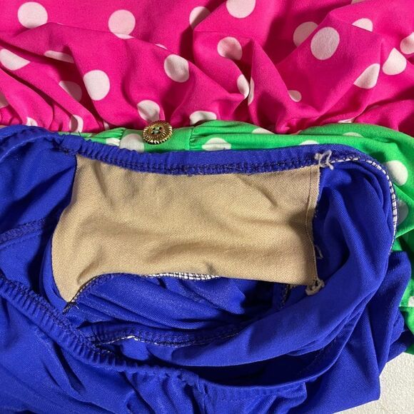 Vintage Polka Dot  Golden Girls One Piece Swimsuit Large - Picture 7 of 7